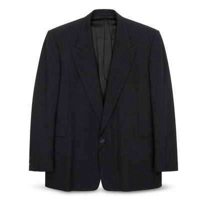 Mens UK Size 42 BHS Regular Black Suit Jacket