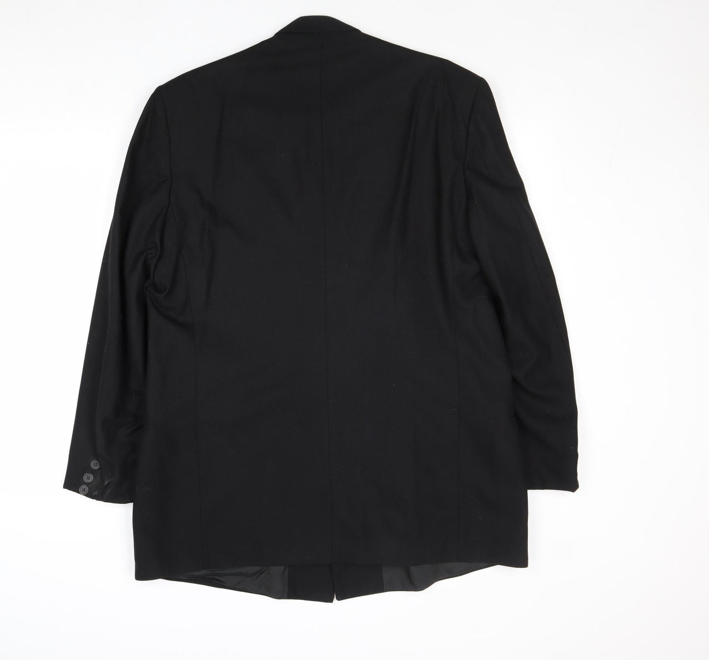Mens UK Size 42 BHS Regular Black Suit Jacket