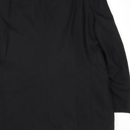 Mens UK Size 42 BHS Regular Black Suit Jacket