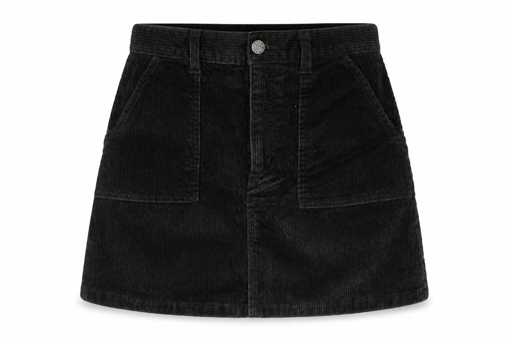 Womens UK Size 10 Monki A-Line Corduroy Skirt