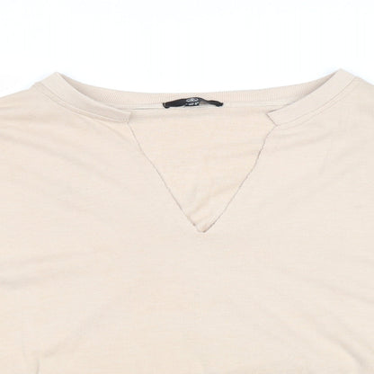 Missguided Womens Pink Polyester Pullover Sweatshirt Size 12 Pullover