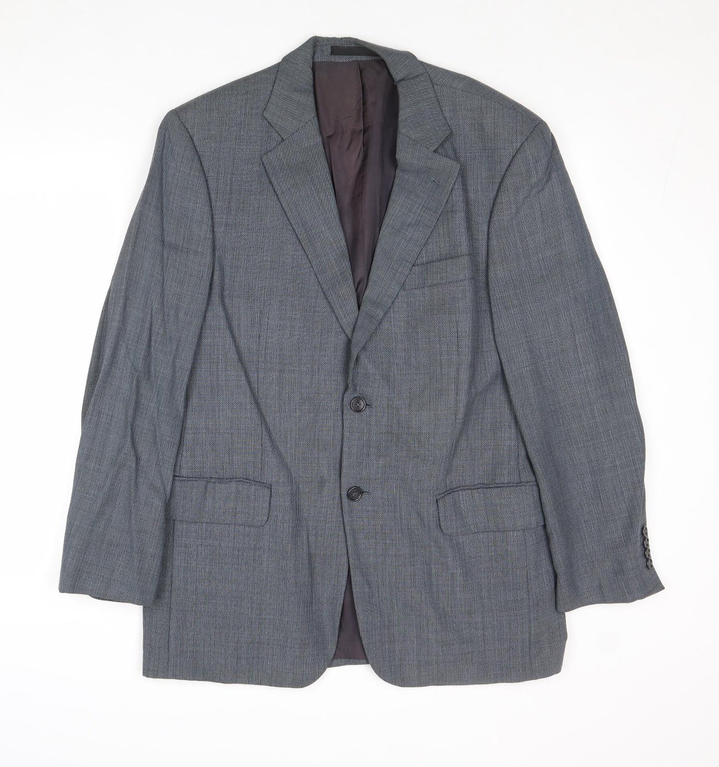 Mens UK Size 40 Marks and Spencer Regular Grey Suit Jacket