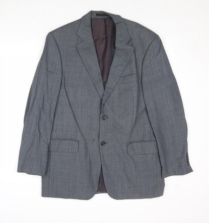 Mens UK Size 40 Marks and Spencer Regular Grey Suit Jacket
