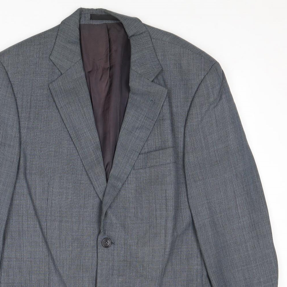 Mens UK Size 40 Marks and Spencer Regular Grey Suit Jacket