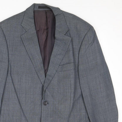 Mens UK Size 40 Marks and Spencer Regular Grey Suit Jacket