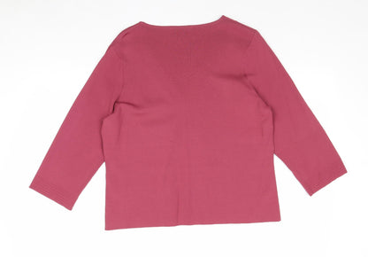 Womens UK Size XL Klass Purple Pullover Jumper