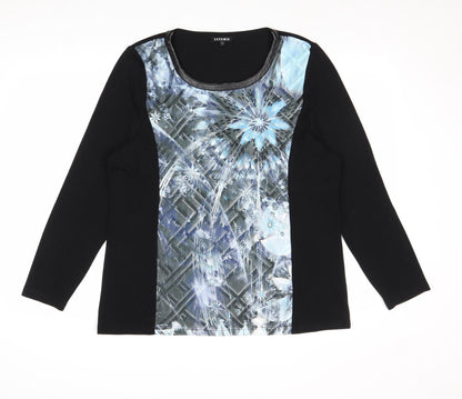 Womens UK Size L CASAMIA Black Pullover Jumper