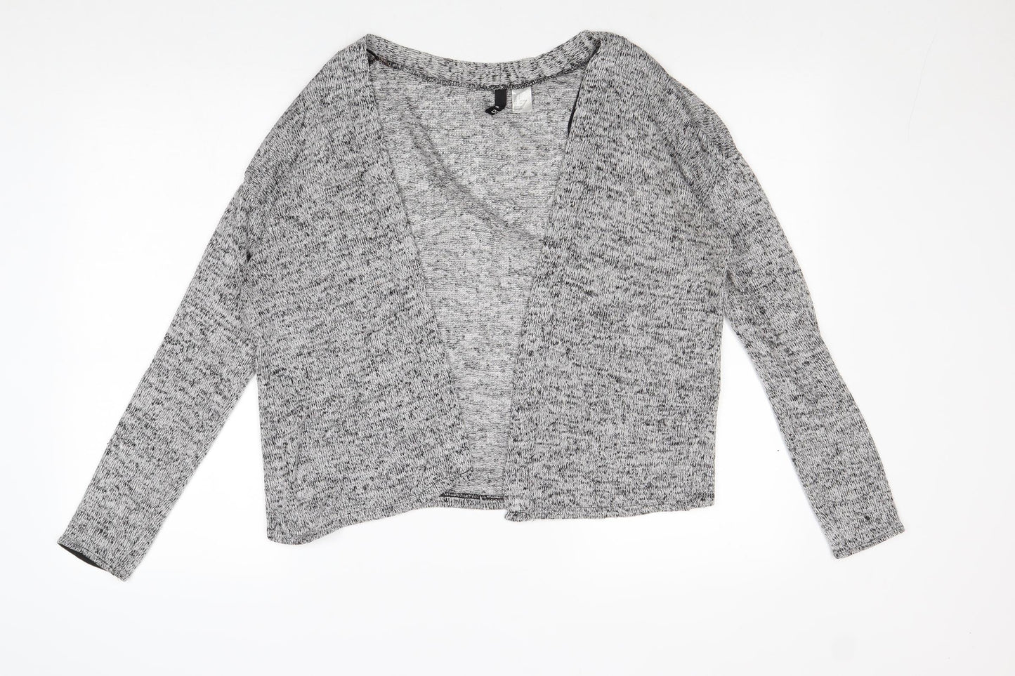 Womens UK Size S Divided by H&M Grey Cardigan Jumper