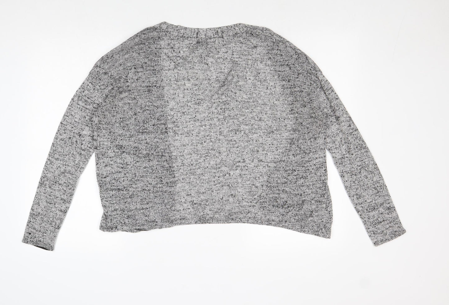Womens UK Size S Divided by H&M Grey Cardigan Jumper