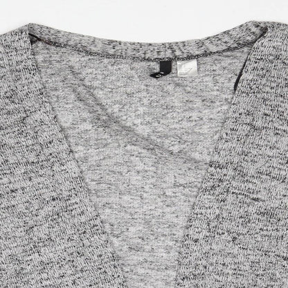 Womens UK Size S Divided by H&M Grey Cardigan Jumper