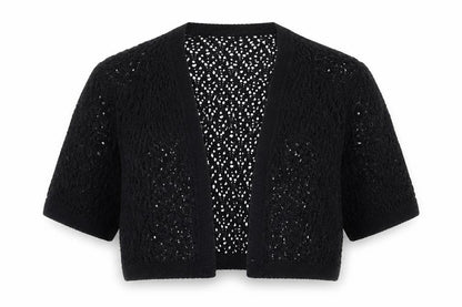 Womens UK Size M M&Co Black Cardigan Jumper