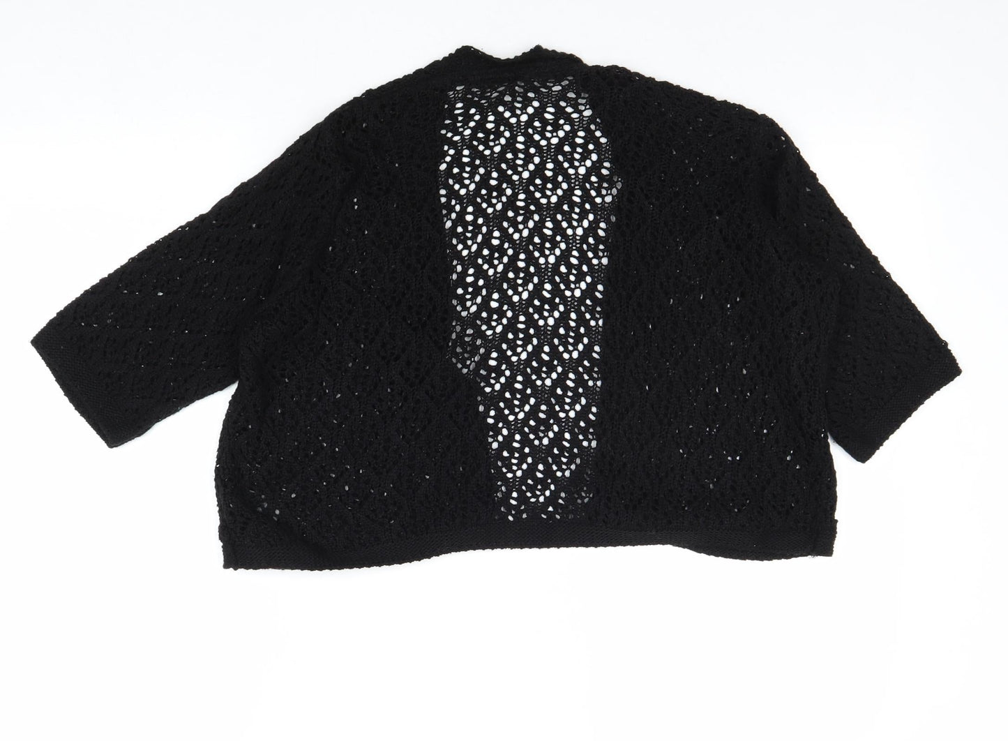 Womens UK Size M M&Co Black Cardigan Jumper