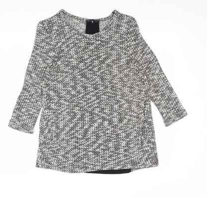 Womens UK Size 8 Marks and Spencer Grey Pullover Jumper
