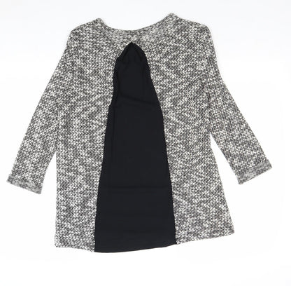 Womens UK Size 8 Marks and Spencer Grey Pullover Jumper