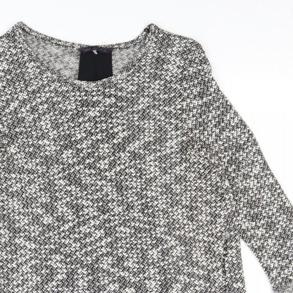 Womens UK Size 8 Marks and Spencer Grey Pullover Jumper