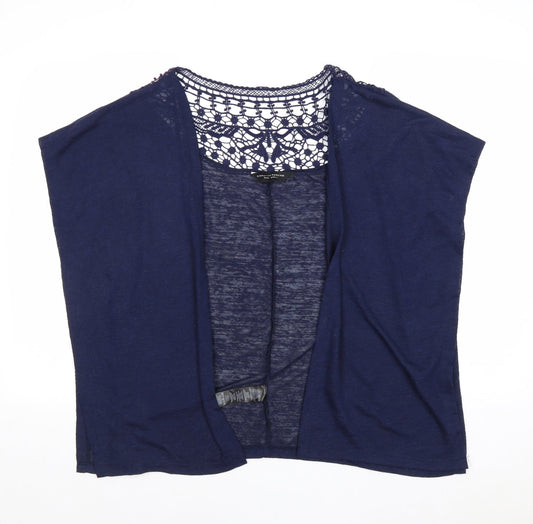 Womens UK Size S Dorothy Perkins Blue Cardigan Jumper