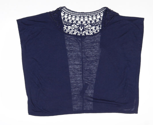 Womens UK Size S Dorothy Perkins Blue Cardigan Jumper