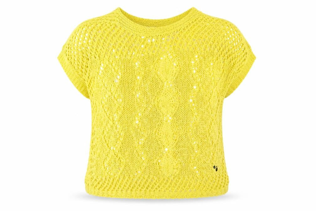 Womens UK Size S NEXT Yellow Pullover Jumper
