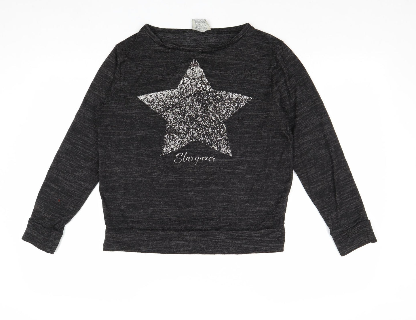 Womens UK Size S Matalan Black Pullover Jumper
