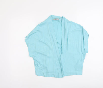 Womens UK Size 14 Marks and Spencer Blue Cardigan Jumper