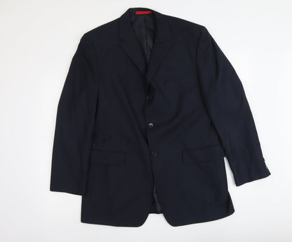 Mens UK Size L Burton Regular Blue Suit Jacket
