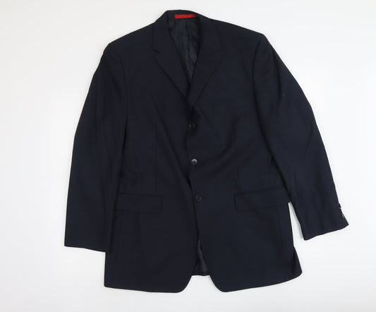 Mens UK Size L Burton Regular Blue Suit Jacket