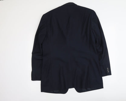Mens UK Size L Burton Regular Blue Suit Jacket