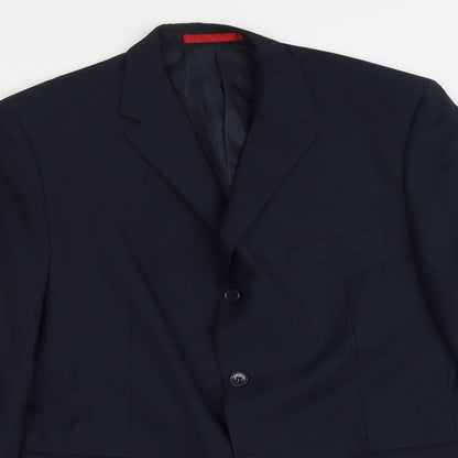 Mens UK Size L Burton Regular Blue Suit Jacket