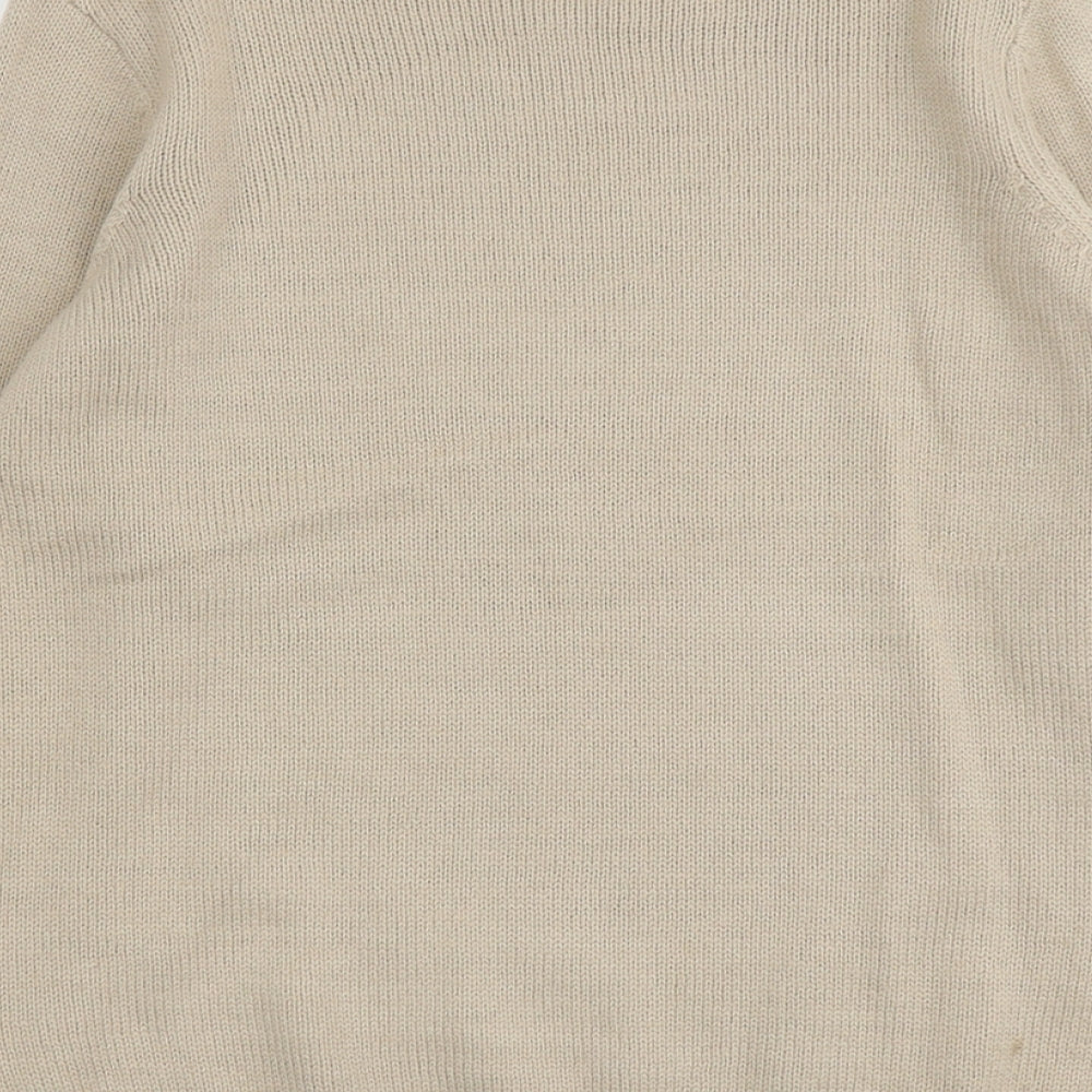 Womens UK Size S Bonmarché Beige Pullover Jumper