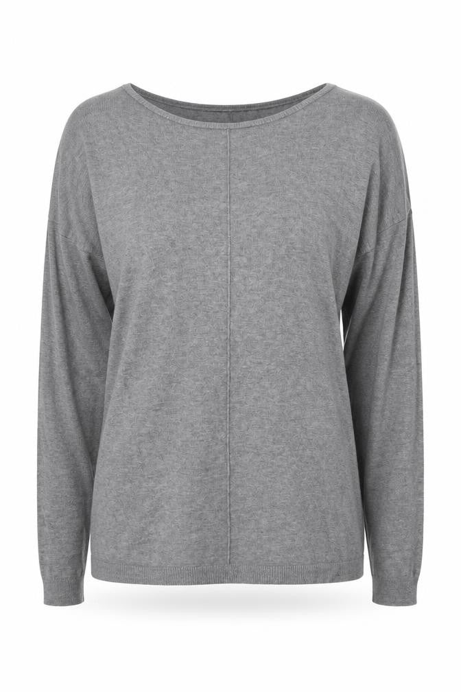 Womens UK Size 12 Atmosphere Grey Pullover Jumper