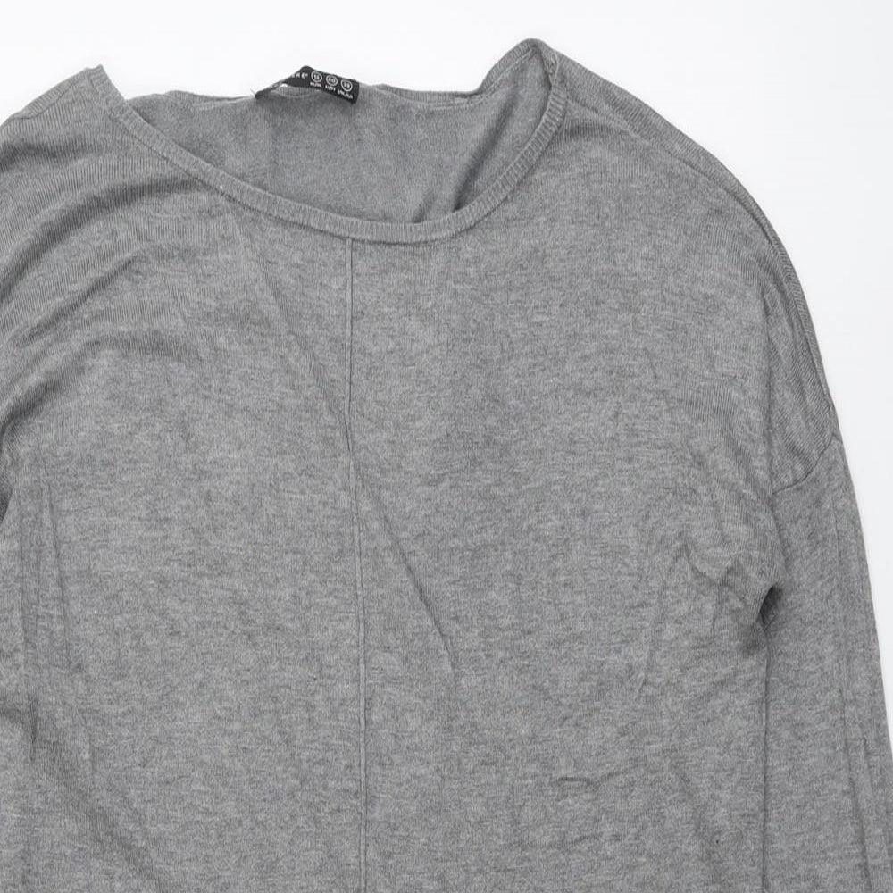 Womens UK Size 12 Atmosphere Grey Pullover Jumper