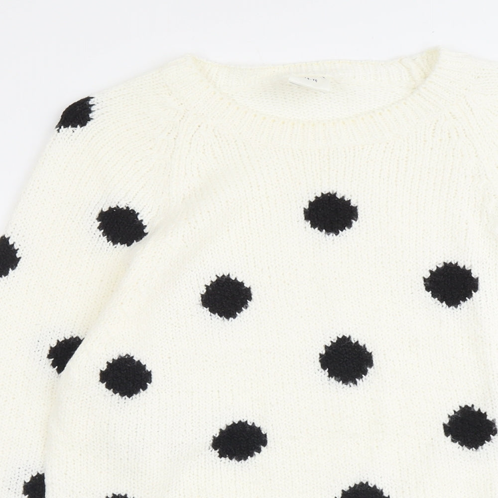 Womens UK Size 14 Amari Ivory Pullover Jumper