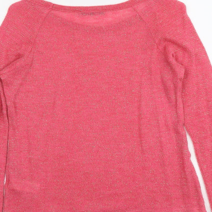 Womens UK Size 6 Atmosphere Pink Pullover Jumper