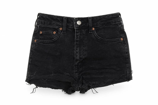 Womens UK Size 6 H&M Regular Fit Cut-Off Shorts