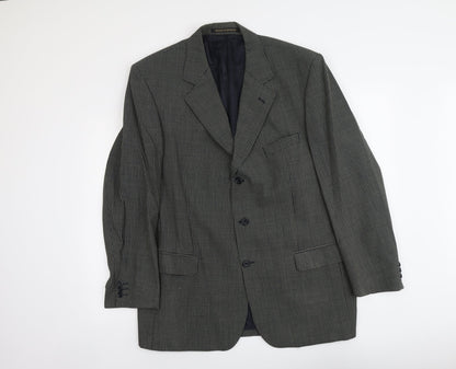 Mens UK Size L Marks and Spencer Regular Blue Suit Jacket