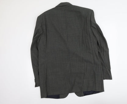 Mens UK Size L Marks and Spencer Regular Blue Suit Jacket
