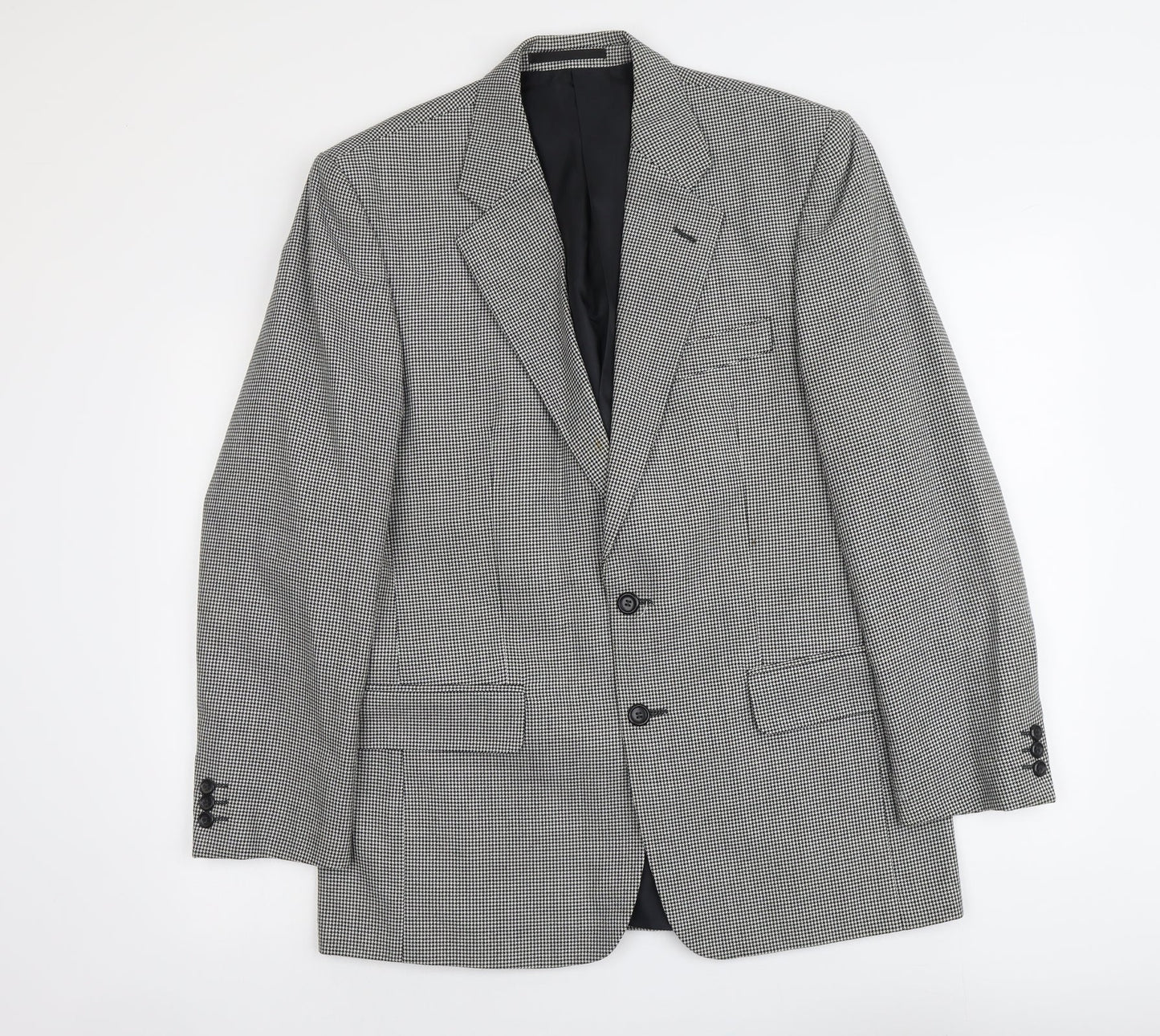 Mens UK Size M SCOTT Regular Black Suit Jacket