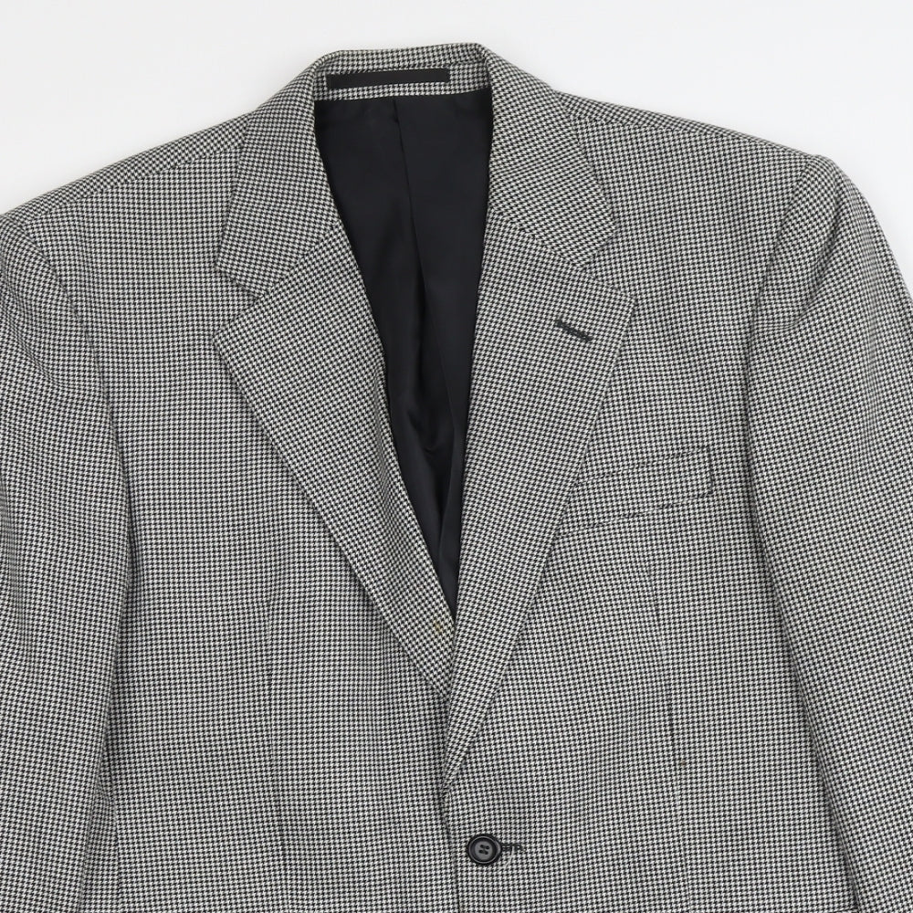 Mens UK Size M SCOTT Regular Black Suit Jacket