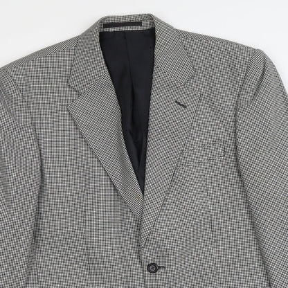 Mens UK Size M SCOTT Regular Black Suit Jacket