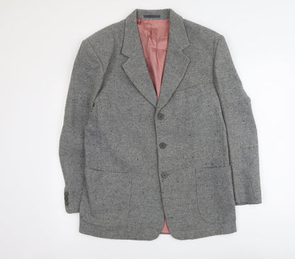 Mens UK Size S Willson Regular Grey Suit Jacket