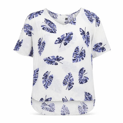Womens UK Size M VERO MODA White Basic Blouse