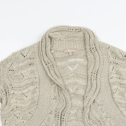 Womens UK Size 18 Soon Beige Cardigan Jumper