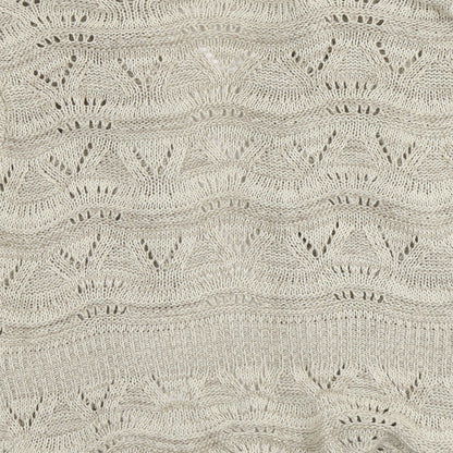 Womens UK Size 18 Soon Beige Cardigan Jumper