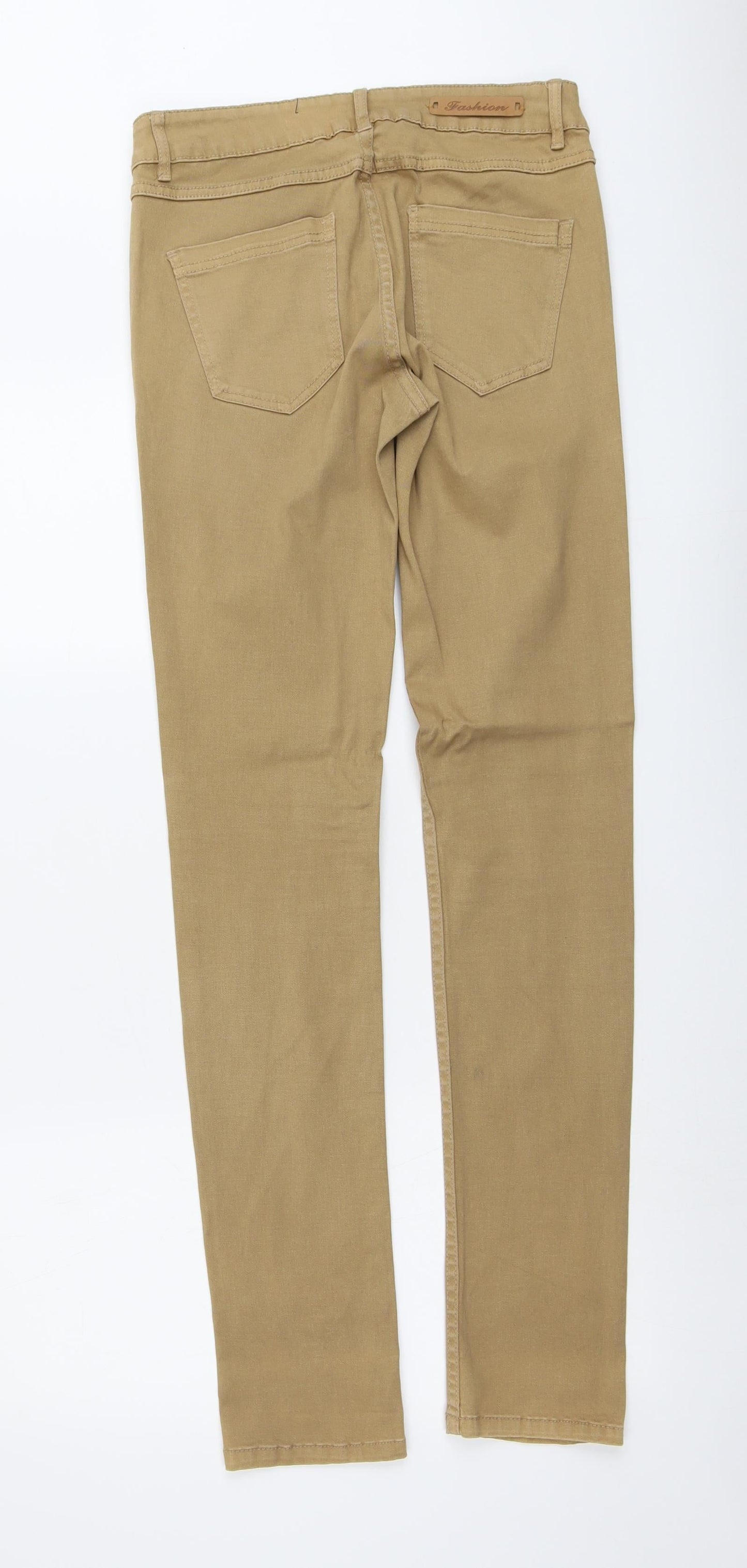 Womens UK Size 8 Janina Regular Fit Skinny Brown Jeans