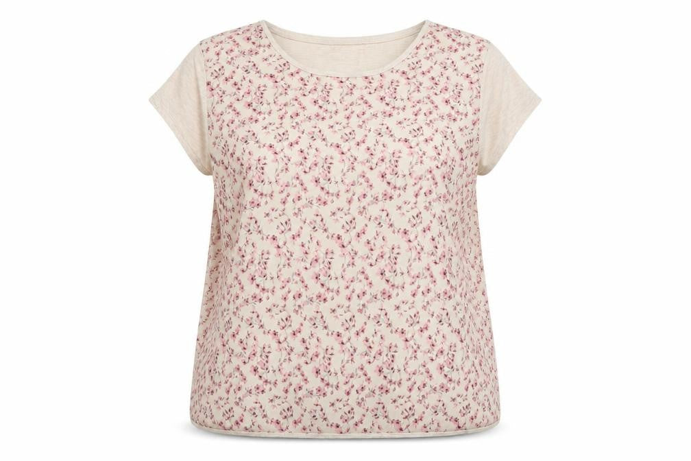 Womens UK Size 12 NEXT Beige Basic Blouse