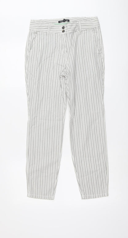 Womens UK Size 6 NEXT Regular Fit  Grey Trousers