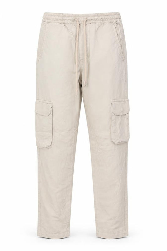Womens UK Size 24 in Brave Soul Regular Fit Cargo Beige Trousers