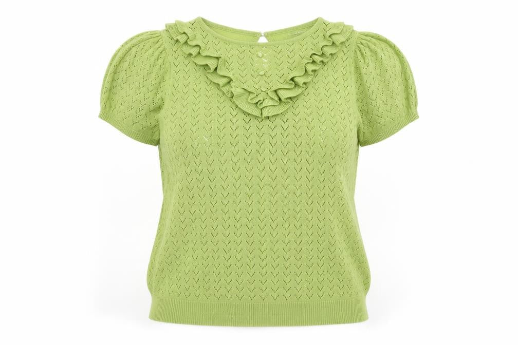 Womens UK Size 16 Dorothy Perkins Green Pullover Jumper