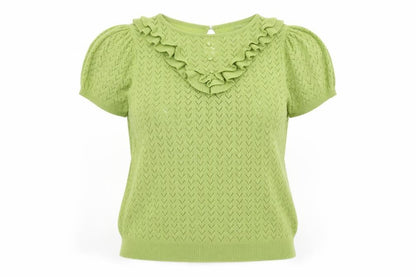 Womens UK Size 16 Dorothy Perkins Green Pullover Jumper