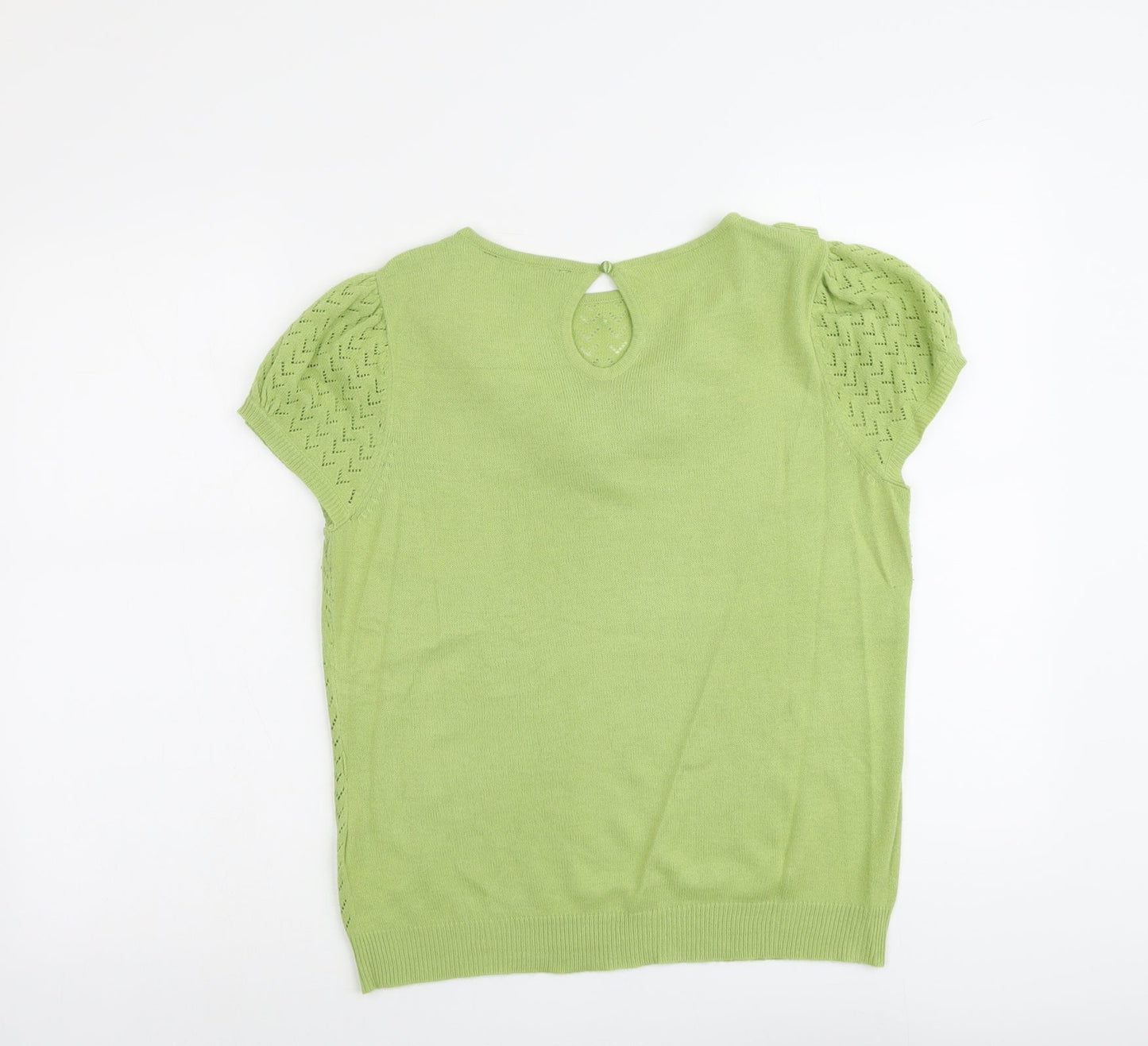 Womens UK Size 16 Dorothy Perkins Green Pullover Jumper